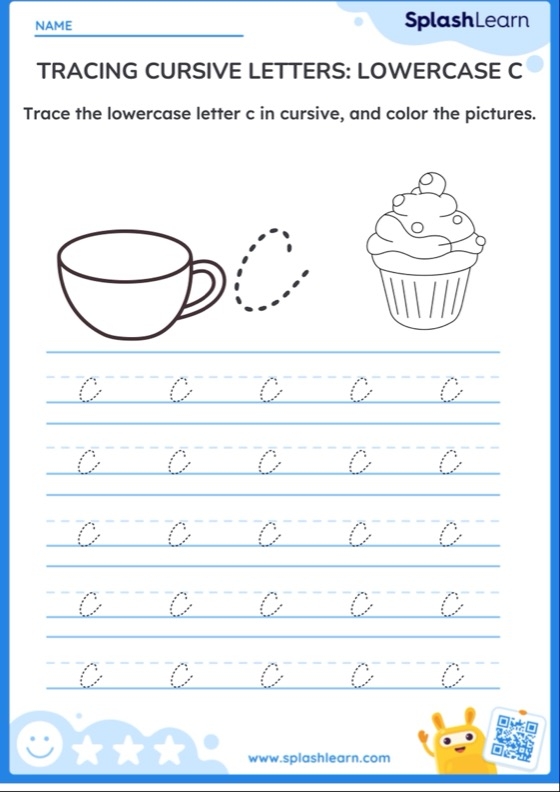 printable capital letter c