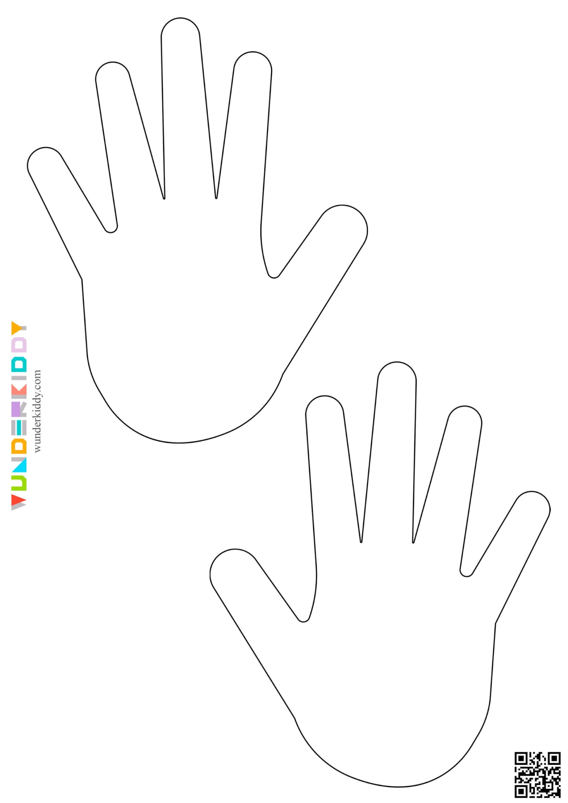 Cut Out Hand Template Printable Prntbl concejomunicipaldechinu gov co