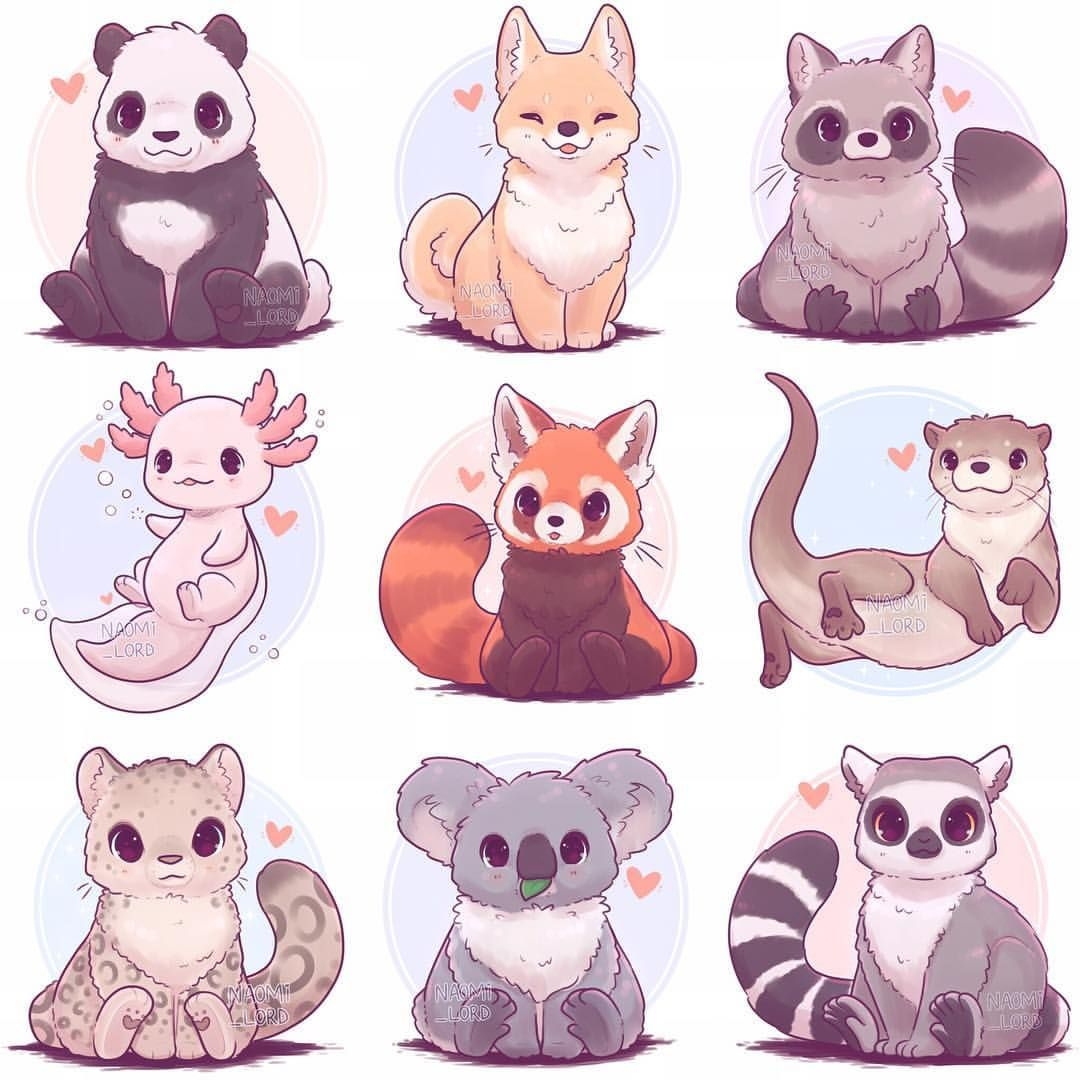 cute kawaii pictures to colour