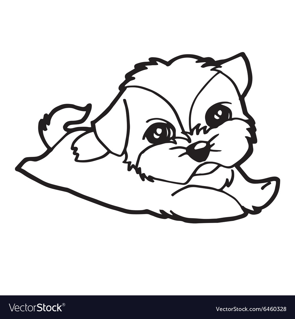 coloring page dogs