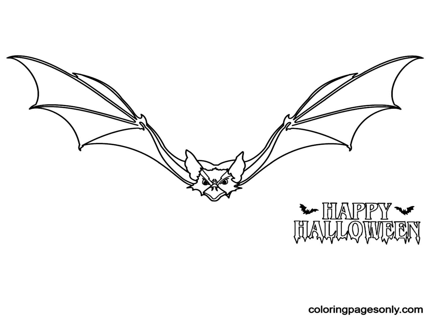 Cute Halloween Printable Coloring Page Cute Halloween Coloring Pages 