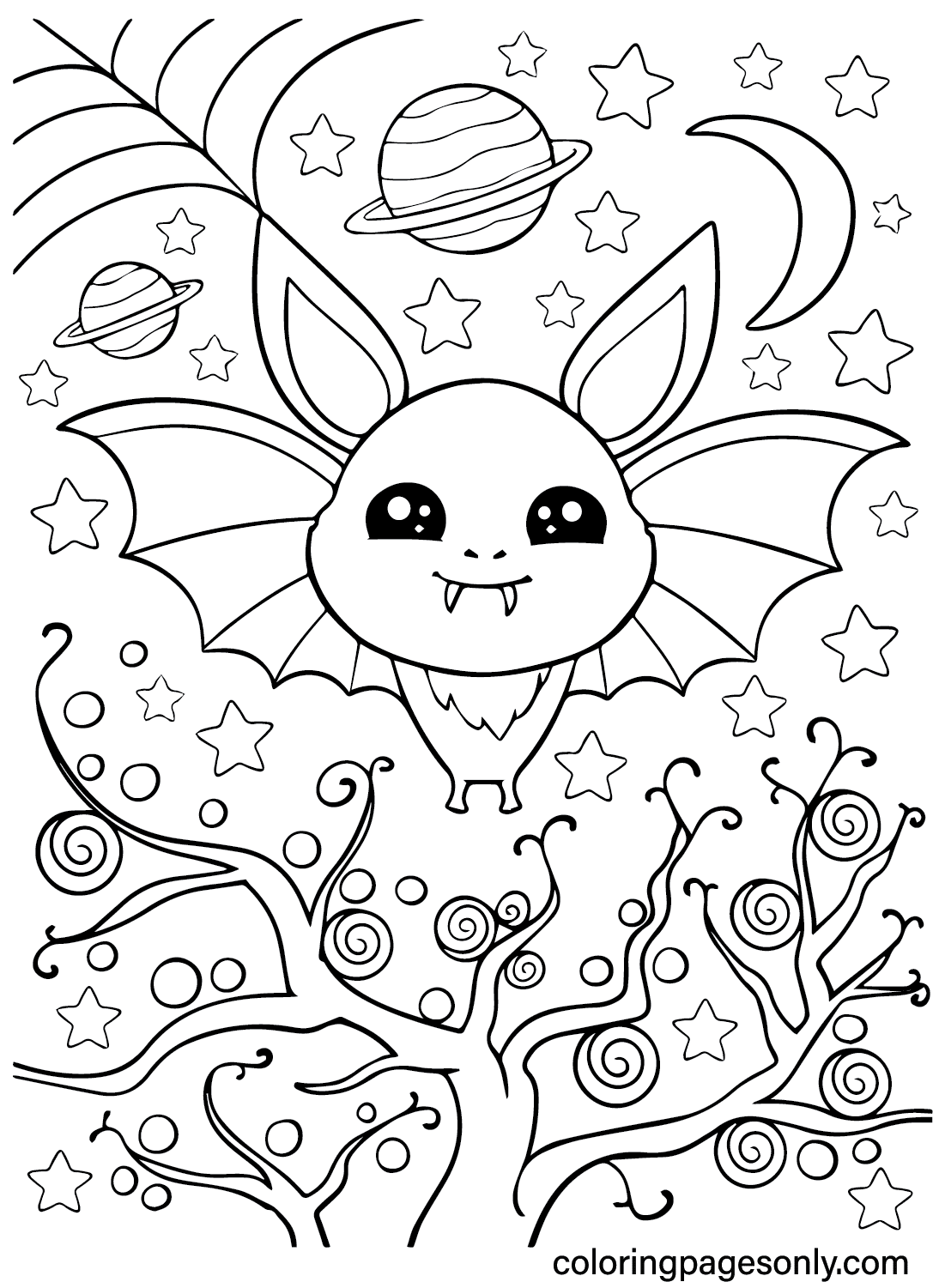 coloring page halloween