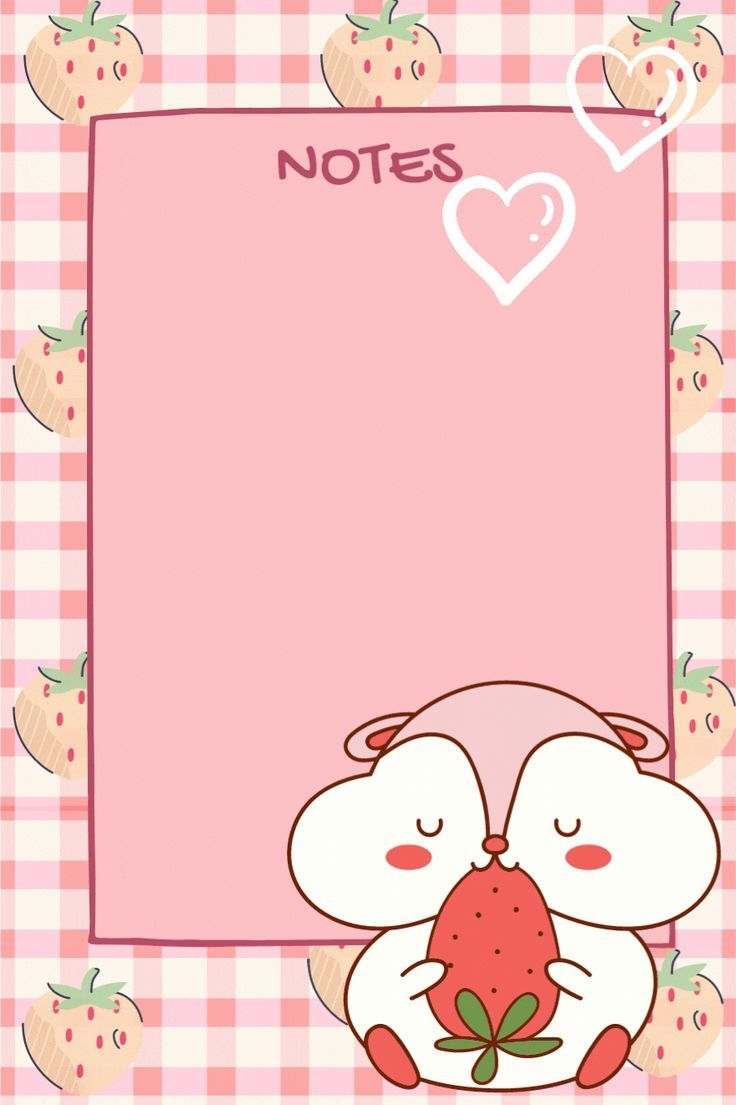 Cute Purple Printable Memo Note Notepad Digital Download Cute Pink