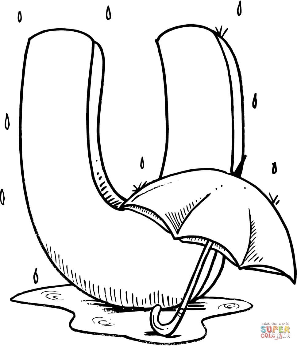 u coloring pages printable