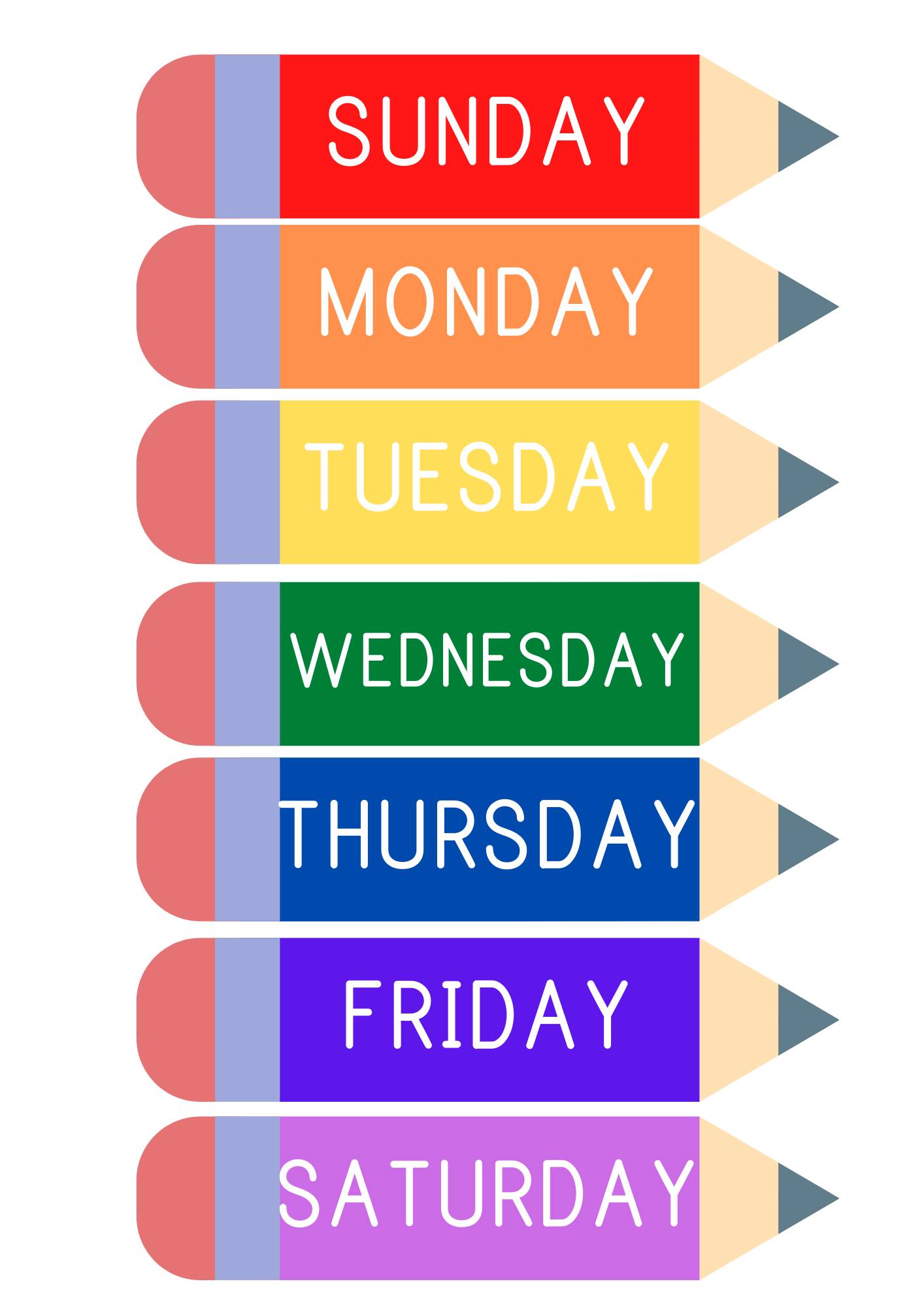 294 days of the week pdf
