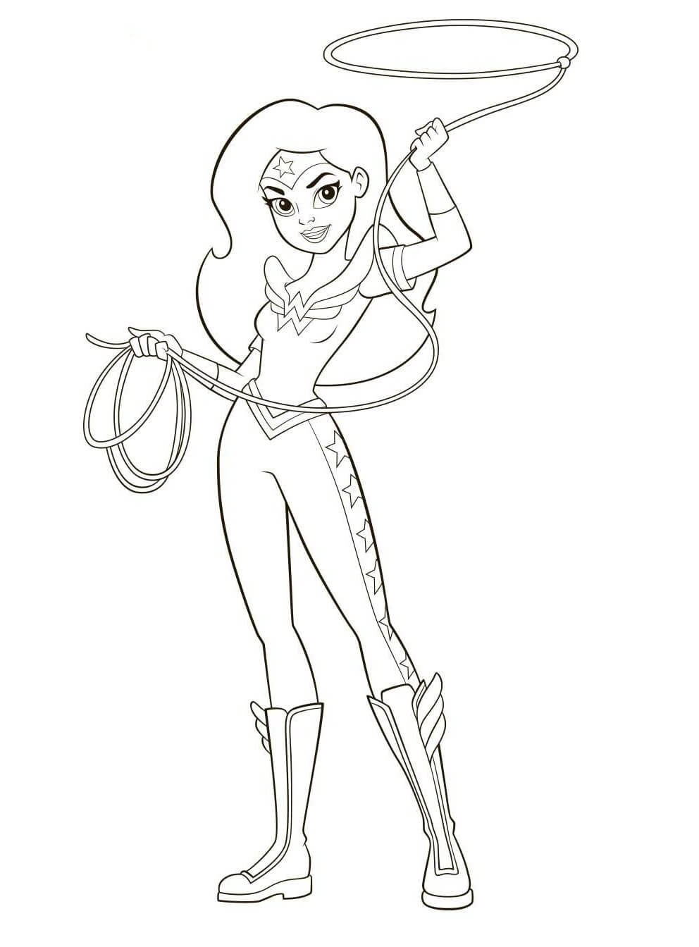 DC Coloring Pages Printable