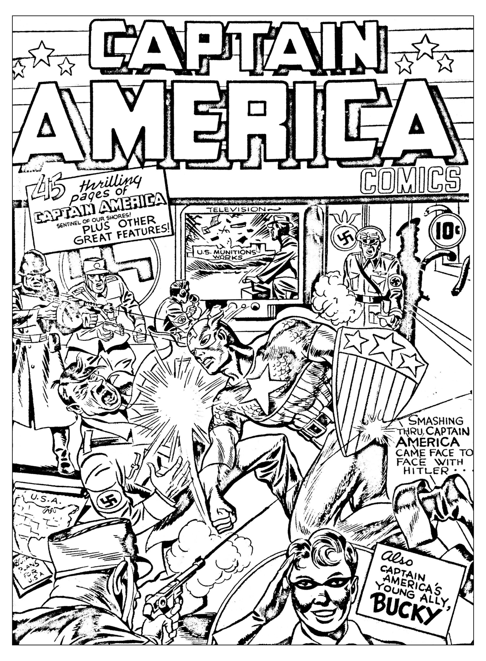 free coloring pages dc comics