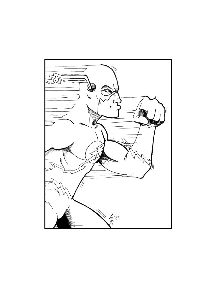 dc superhero coloring pages free