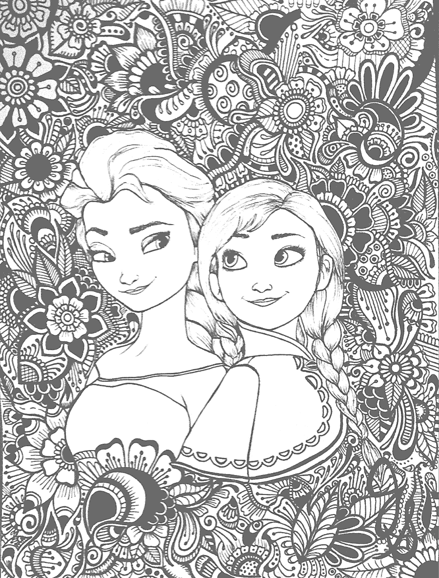 Disney Coloring Pages For Adults Printable Coloring Pages FREE