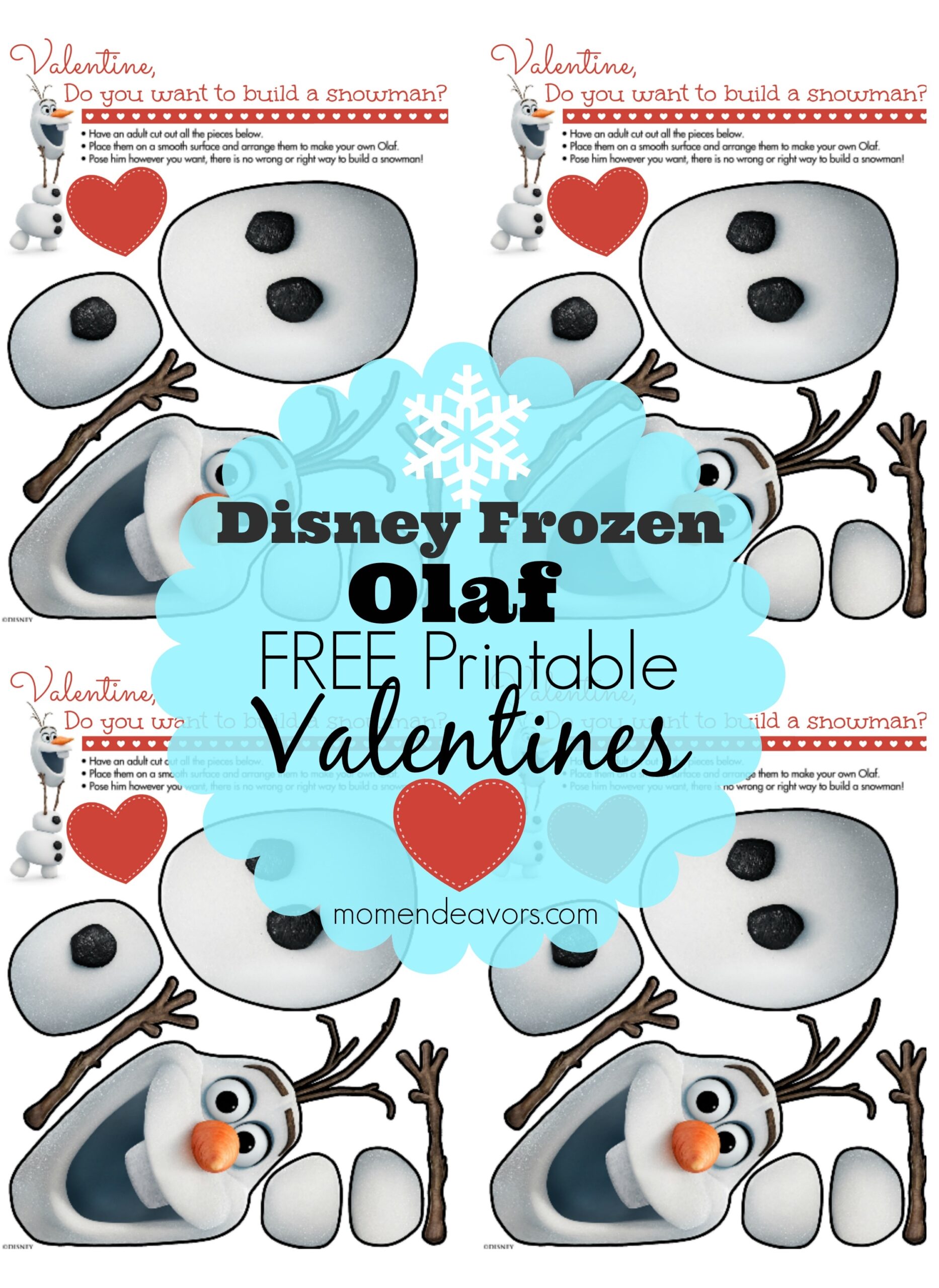 free printable picture of olaf