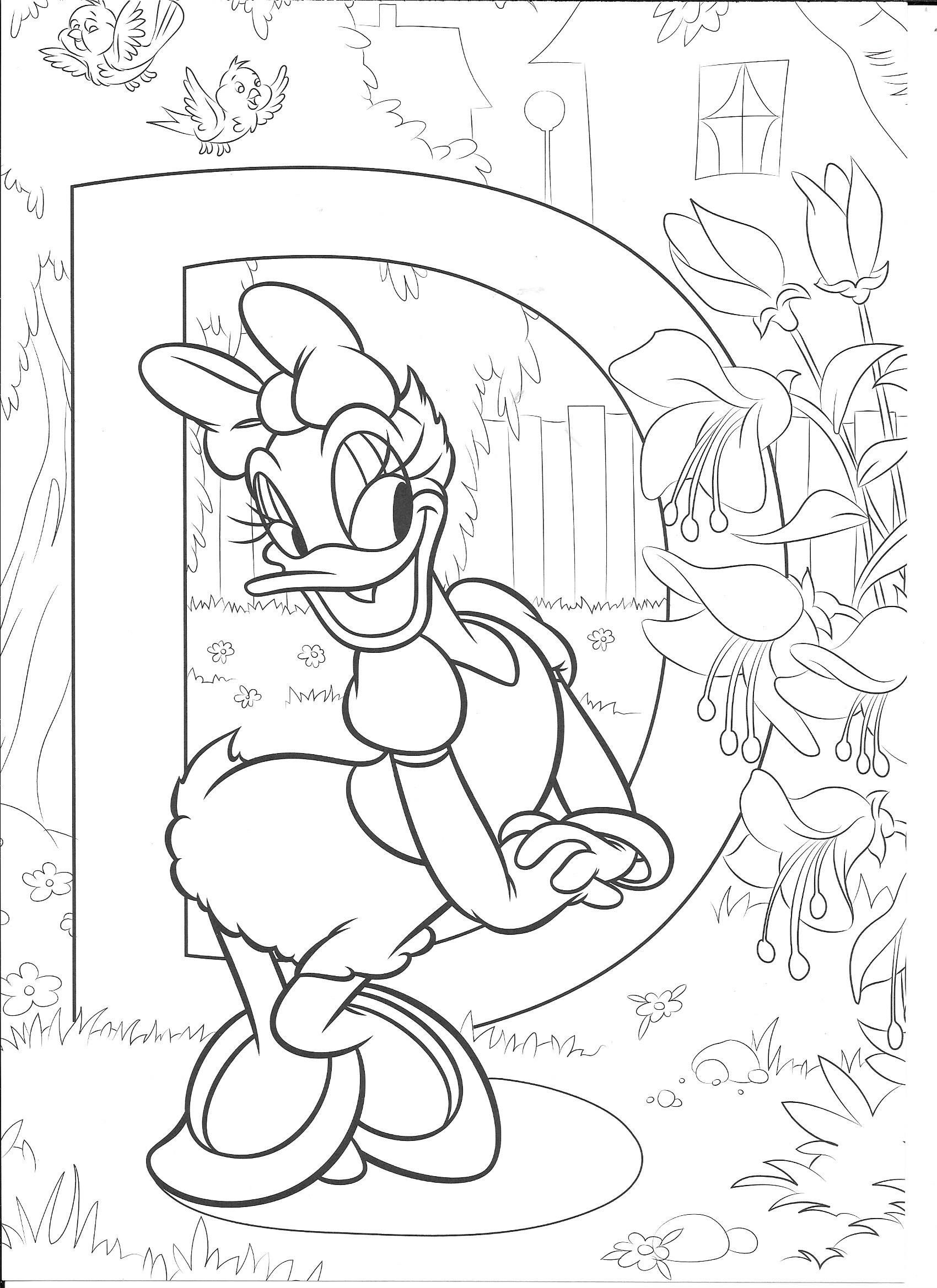 Disney full size coloring pages