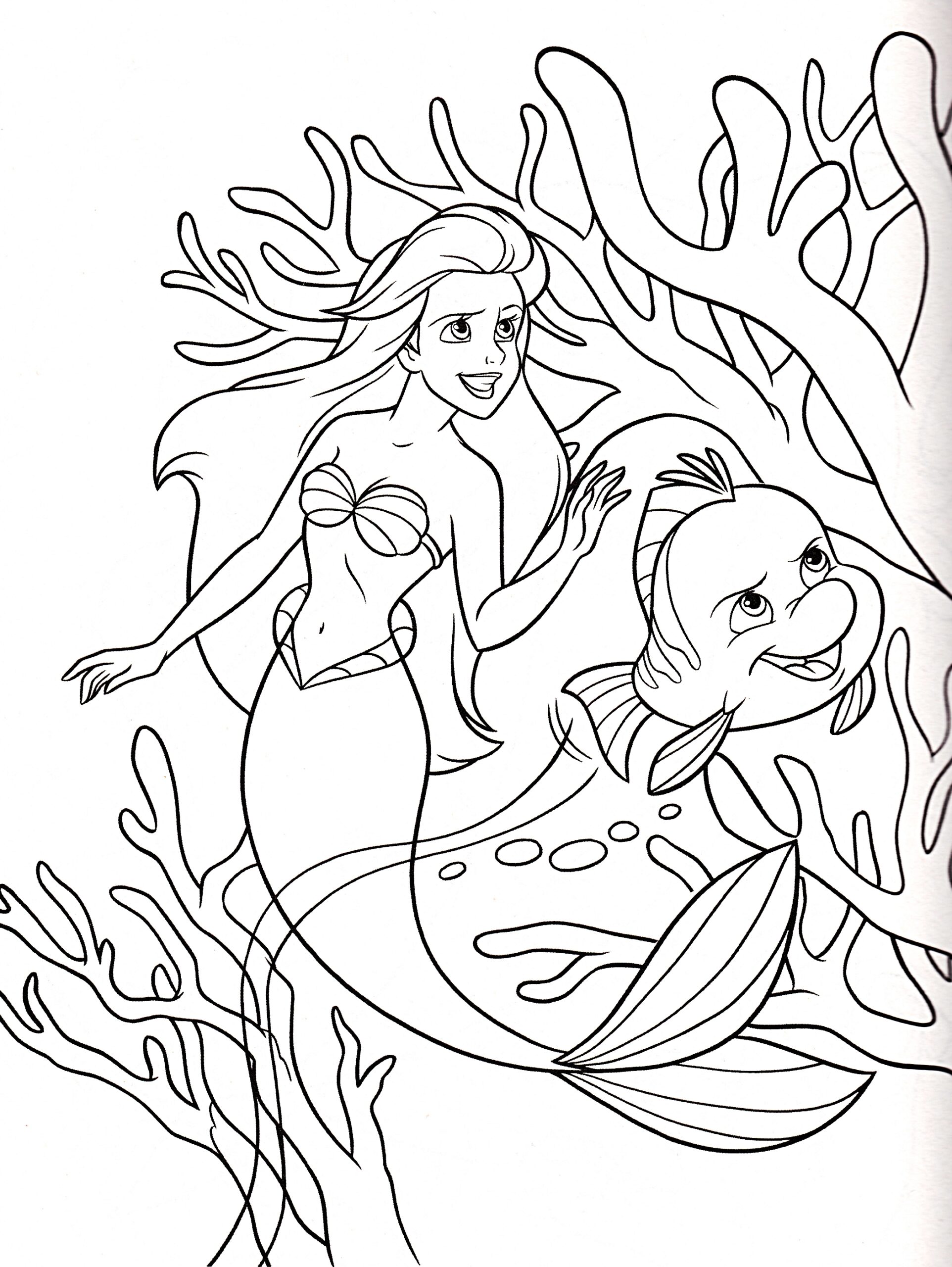 free printable Disney coloring page