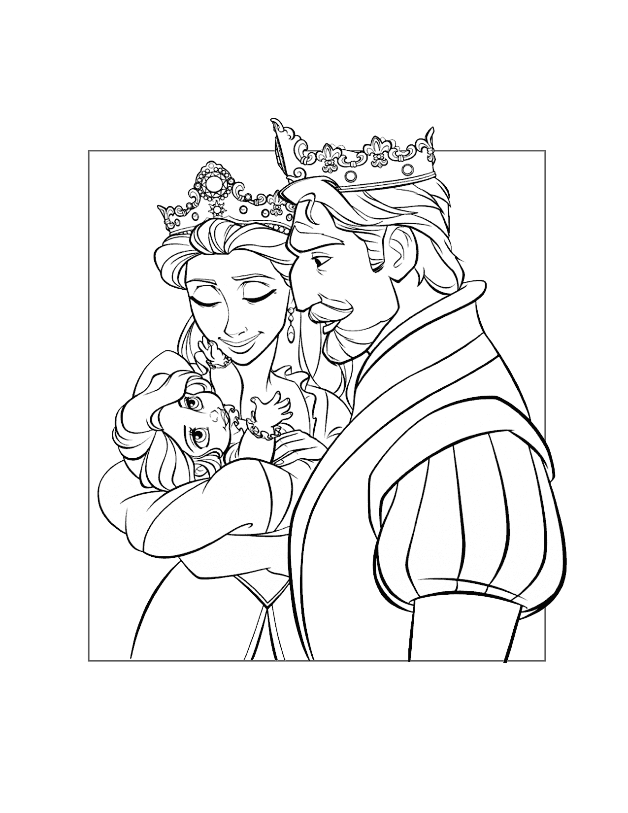 Disney Rapunzel Colouring Pictures To Printable Infoupdate