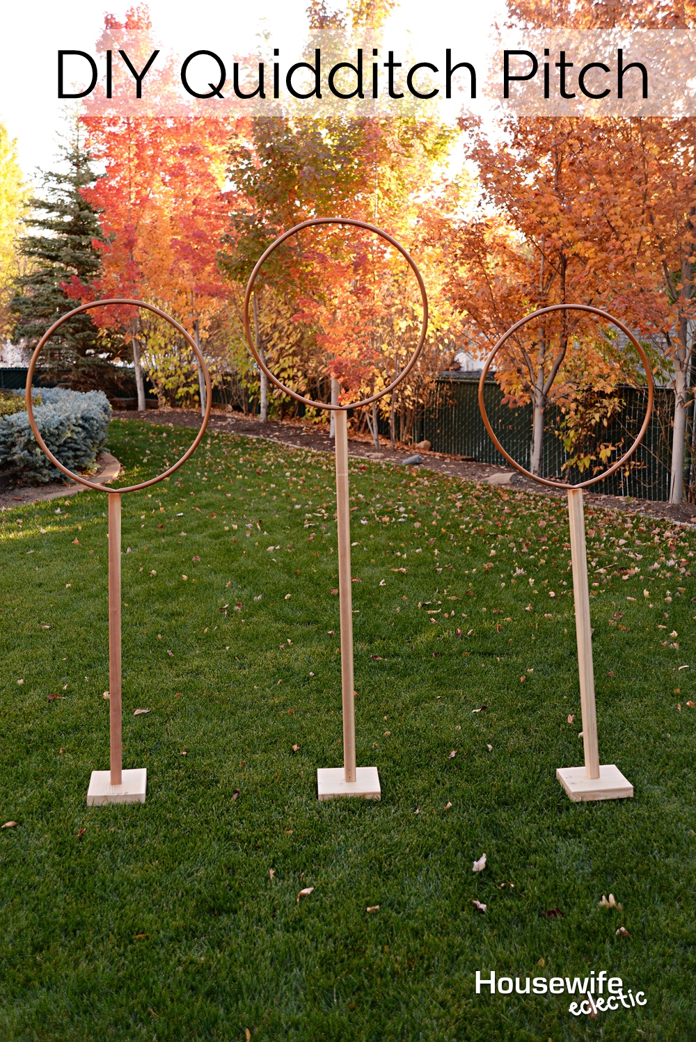 DIY Quidditch Pitch Housewife Eclectic