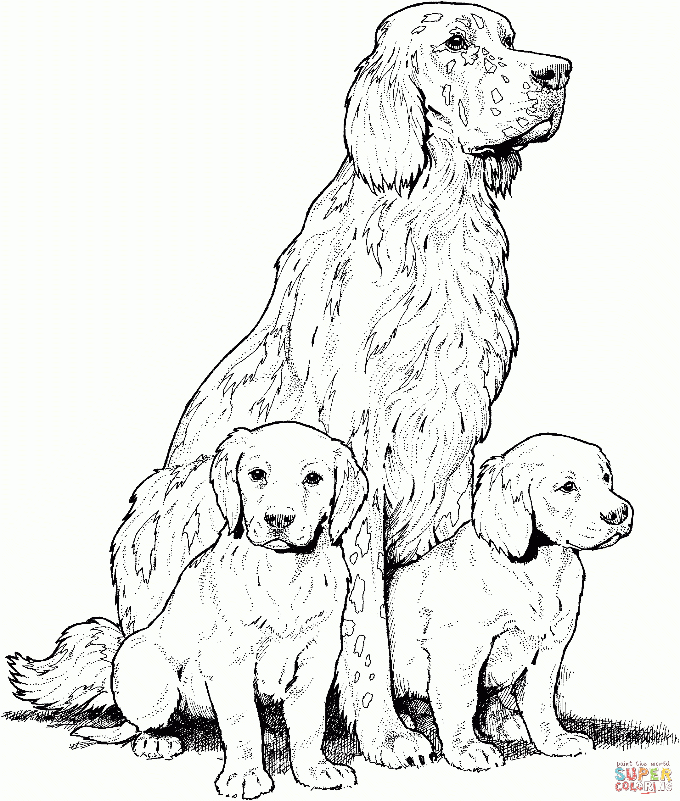 Dogs Coloring Pages Free Coloring Pages Colouring Pages Dogs Free