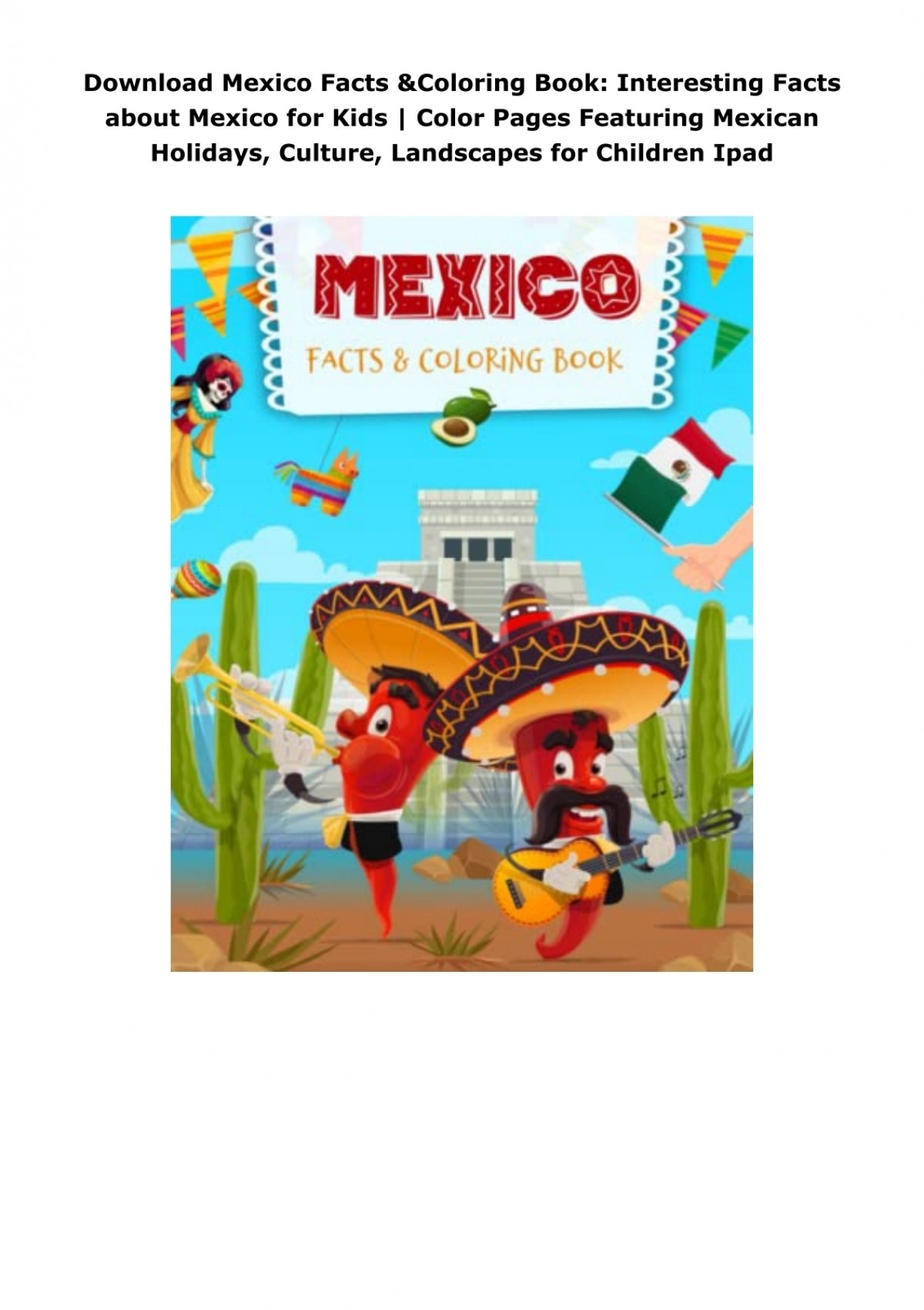 Download Mexico Facts Coloring Book Interesting Facts About Mexico