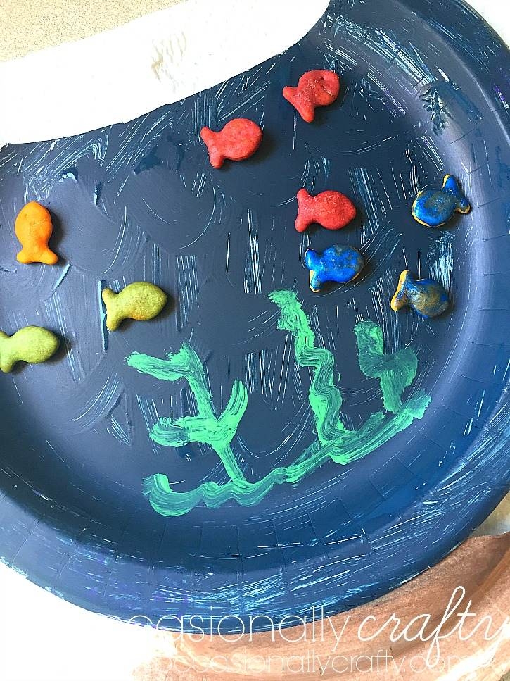 Dr Seuss Kids 39 Craft One Fish Two Fish Red Fish Blue Fish The