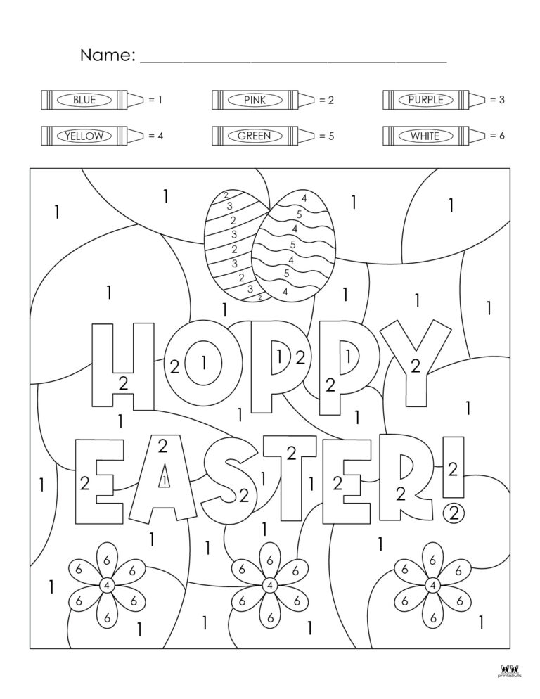 free coloring numbers to print