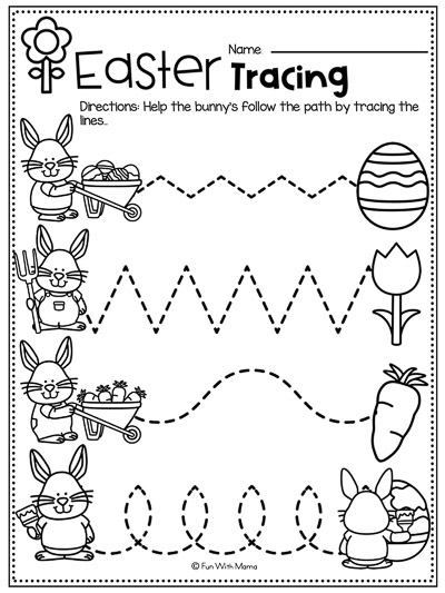Easter Preschool Worksheets Fun Learning Activities For Young Minds