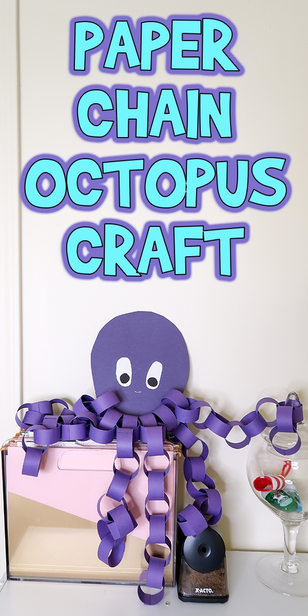 Easy Paper Chain Octopus Craft Woo Jr Kids Activities Children 39 s 