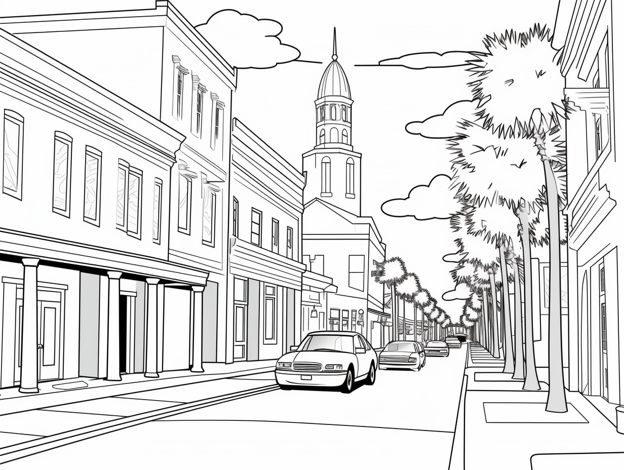 south carolina coloring sheet
