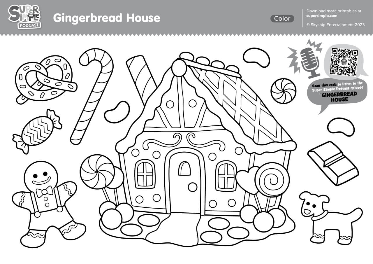 coloring page easy