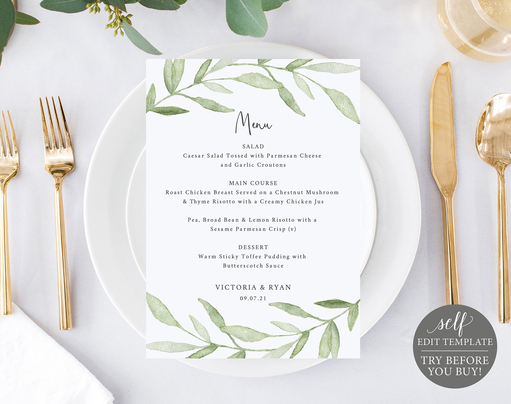 menu templates free download editable