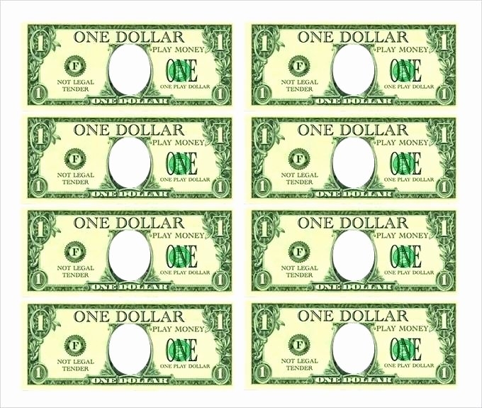 Editable Money Template
