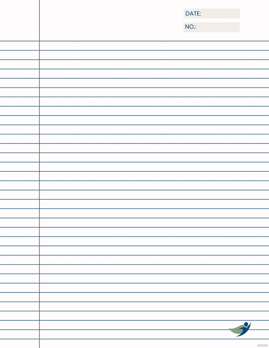 Editable Notebook Paper Templates In PDF To Download