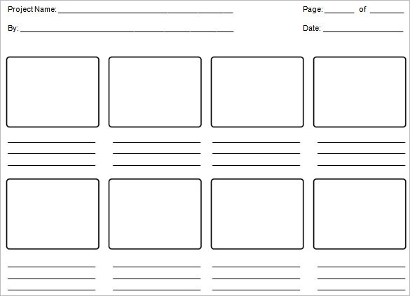 Education Storyboard Template 6 Free Word PDF Format Download 