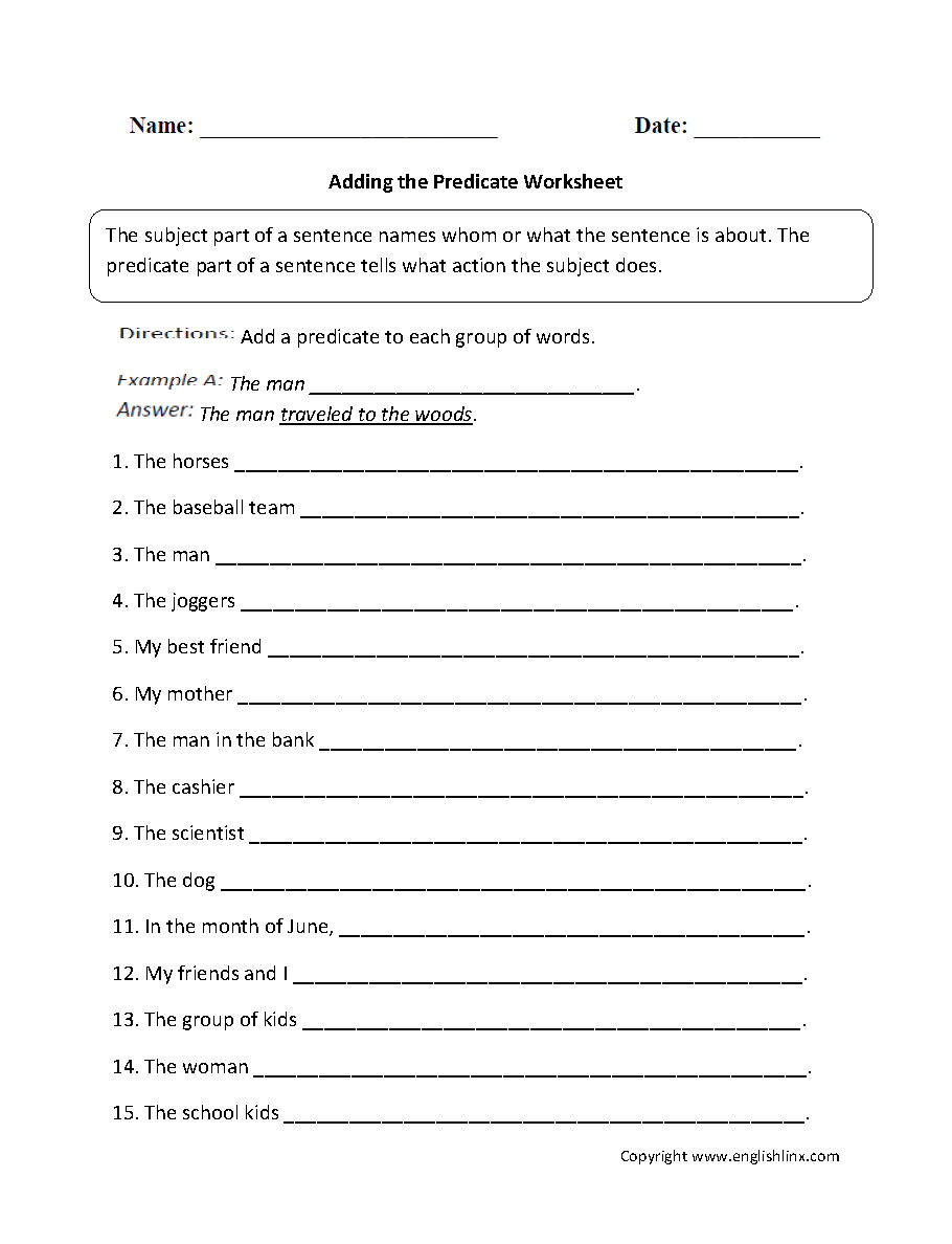 printable worksheets high school