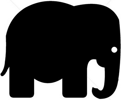 free elephant stencils to print