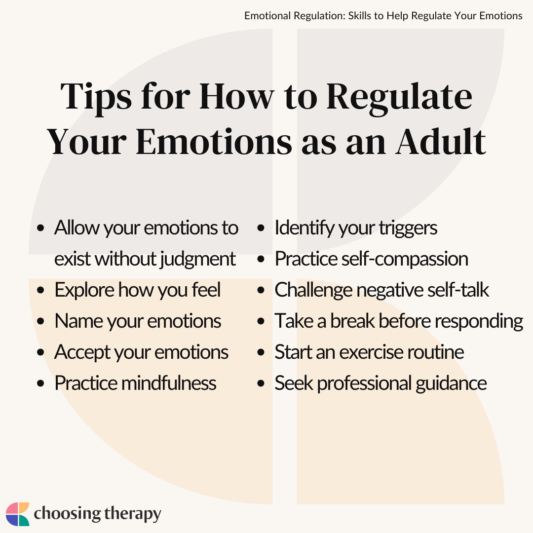 Emotional Regulation Skills To Help Regulate Your Emotions 