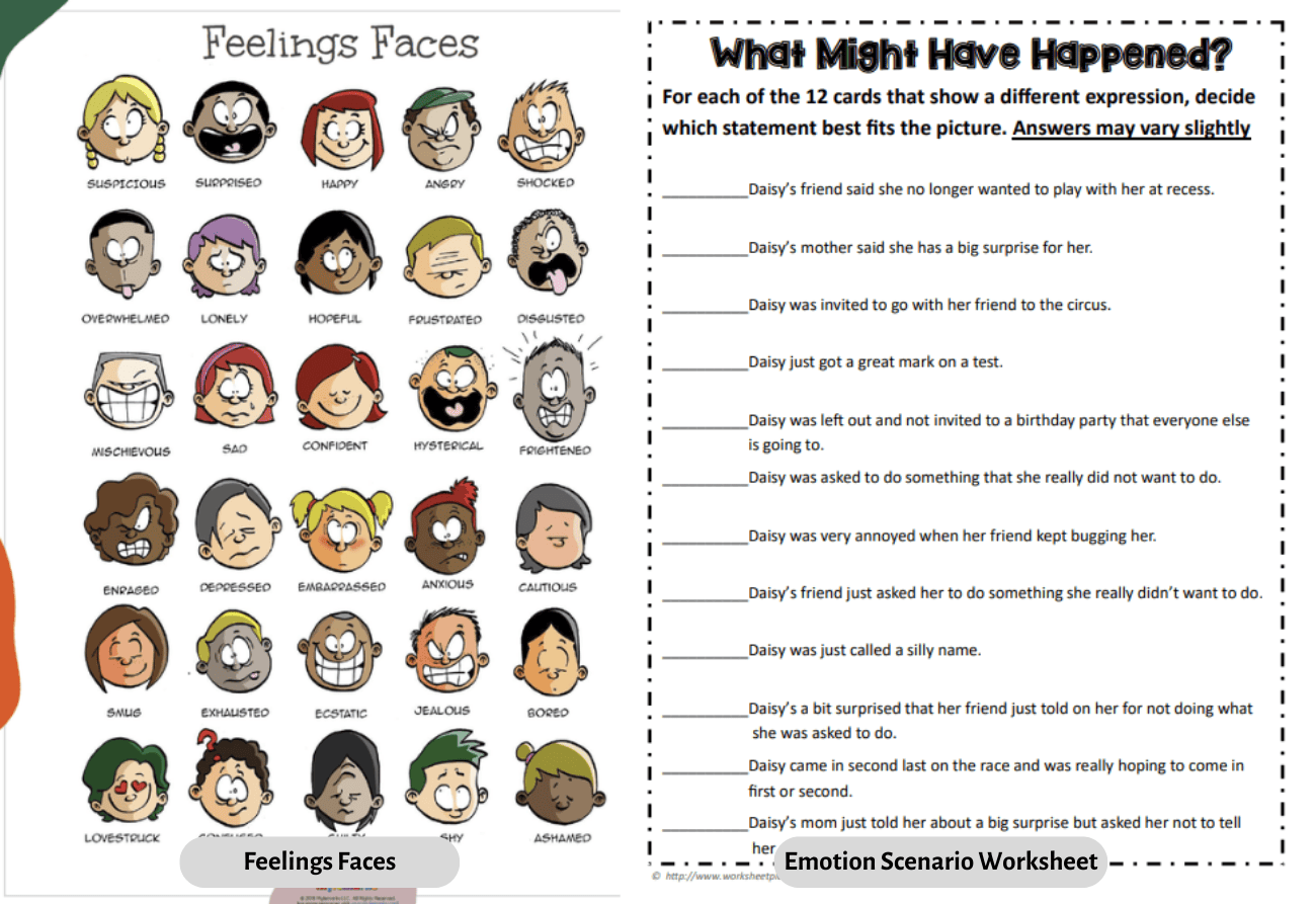 Emotions Worksheets Explore And Manage Feelings Effectively