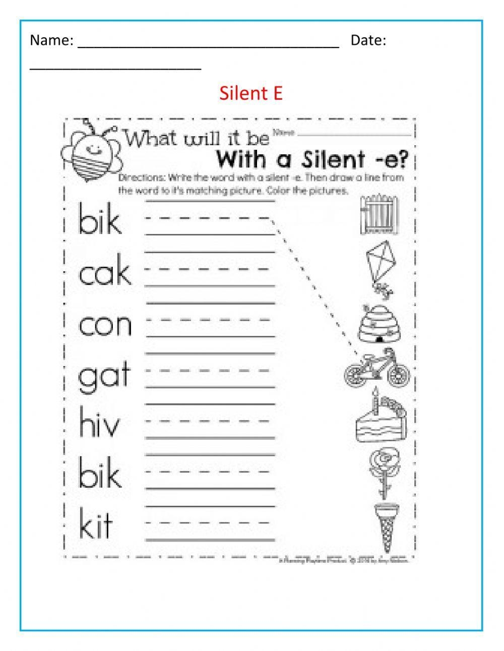 Engaging Videos To Teach Silent E Words Smiling And Shining In 