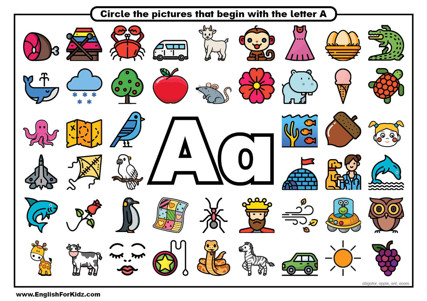 English ABC Worksheets Grammar Printables For Kids Worksheets Library