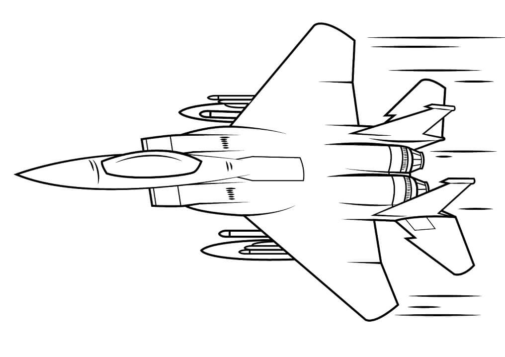 f 16 falcon fighter coloring pages