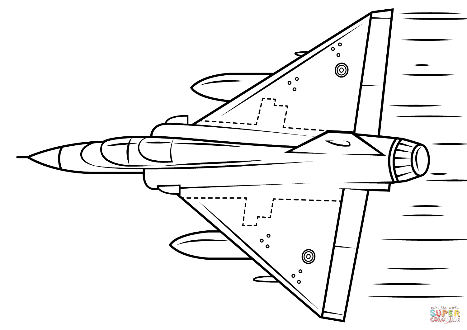 stealth f 35 coloring page