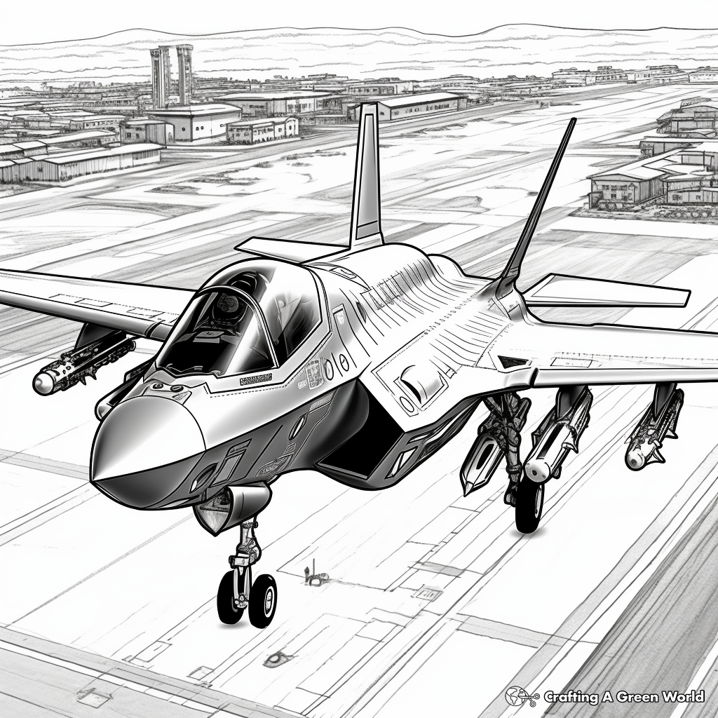 f35 coloring pages