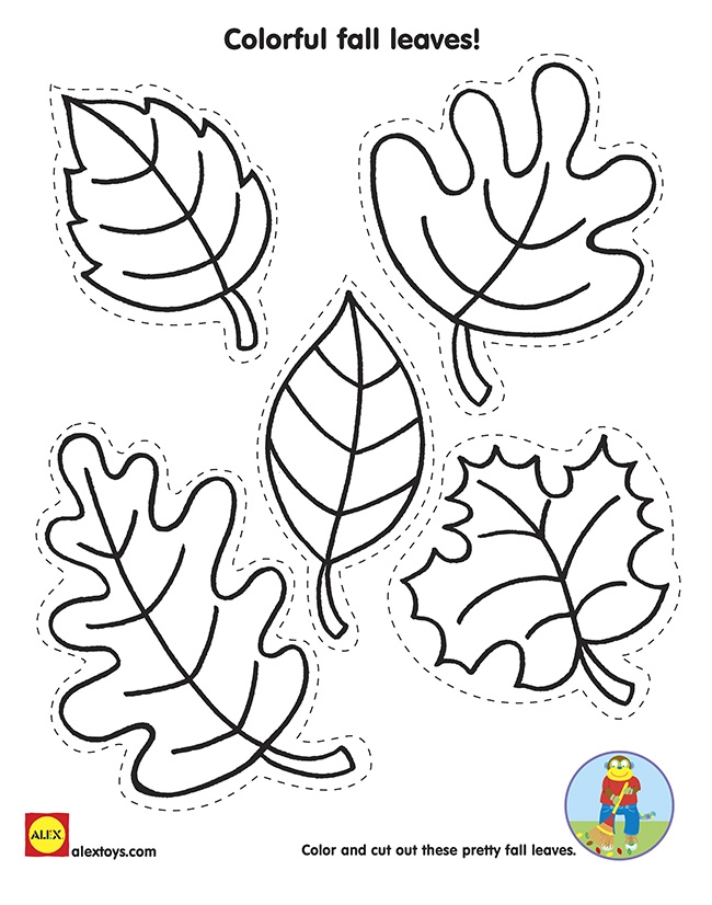 Fall Leaf Template Free Printable