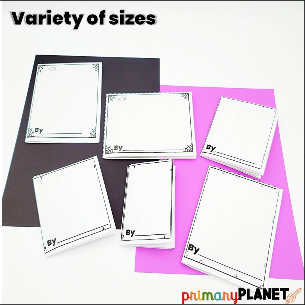 free printable blank mini book