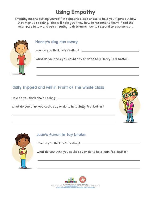 emotional expression worksheets for kids
