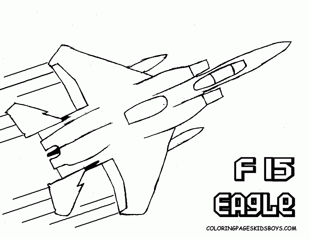 Fighter Jet Coloring Pages Free Coloring Home