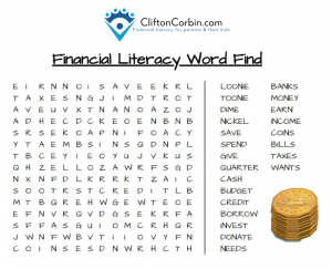 money literacy worksheets for kids