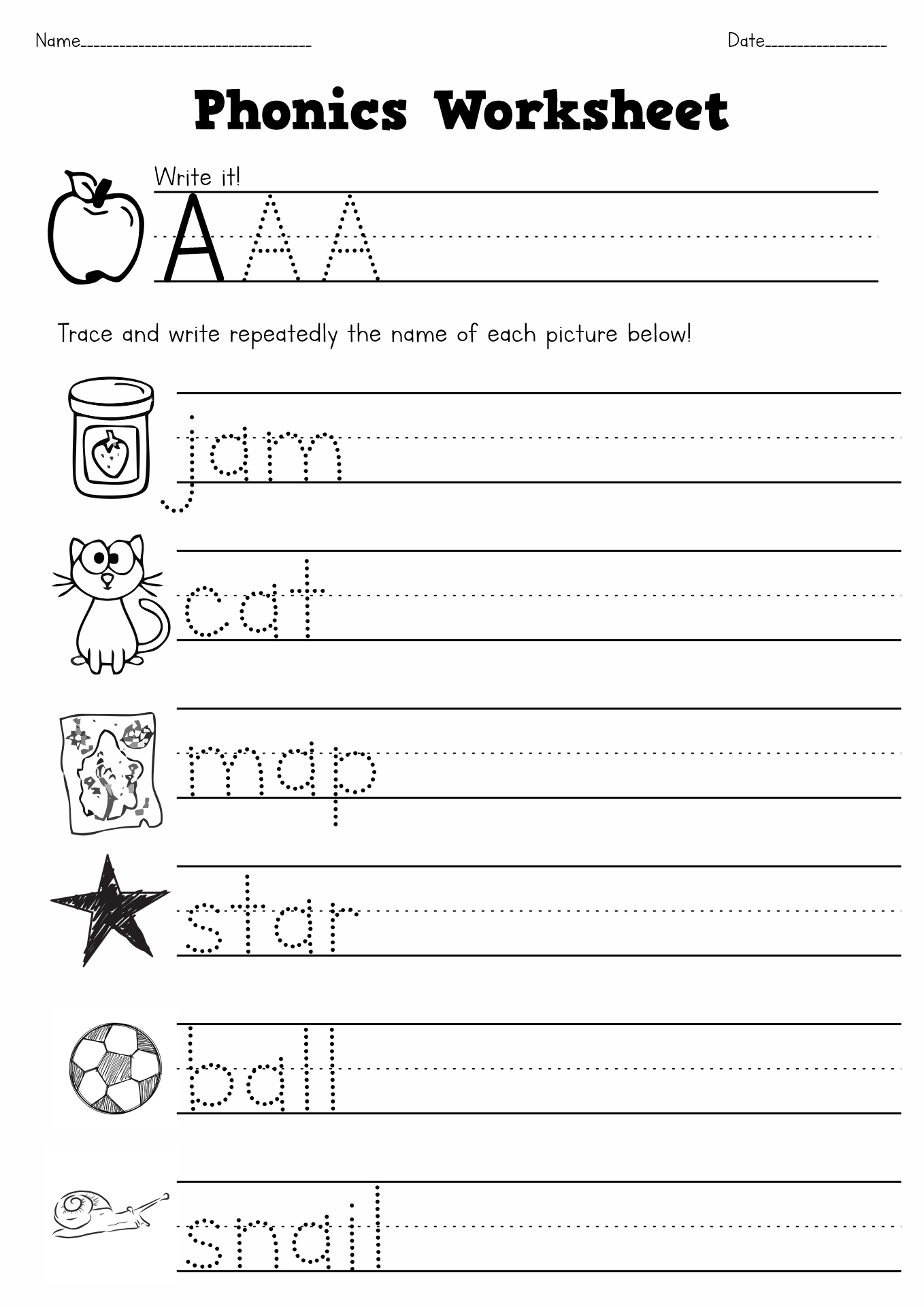 1st grade worksheets printable