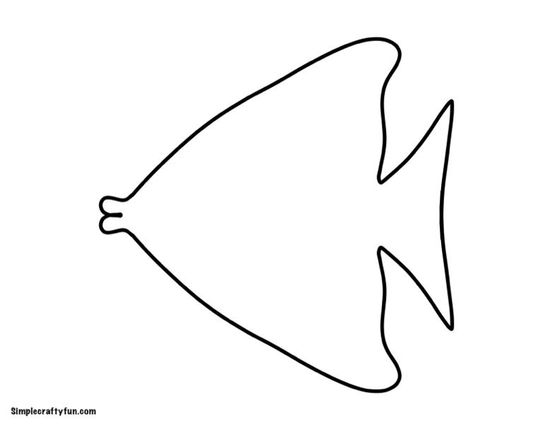 Fish FREE Printable Templates Planerium Worksheets Library
