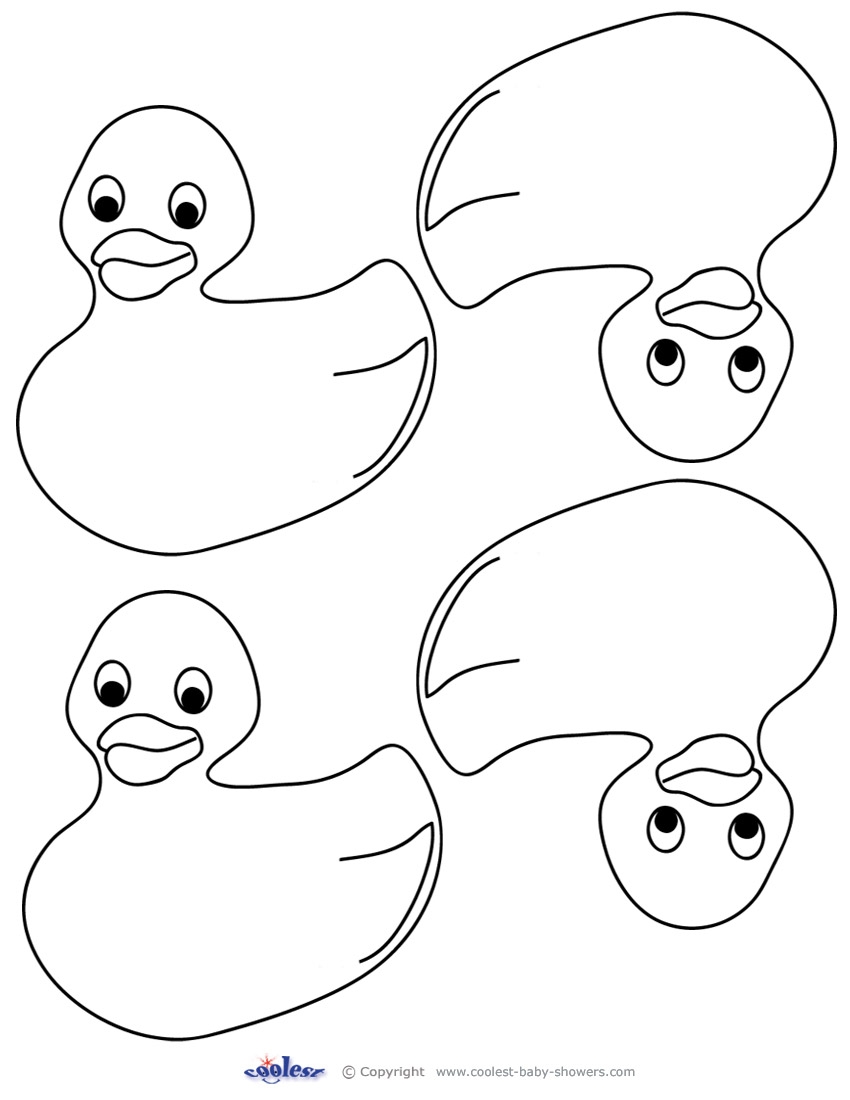 Five Little Ducks Printable Template Printable Templates
