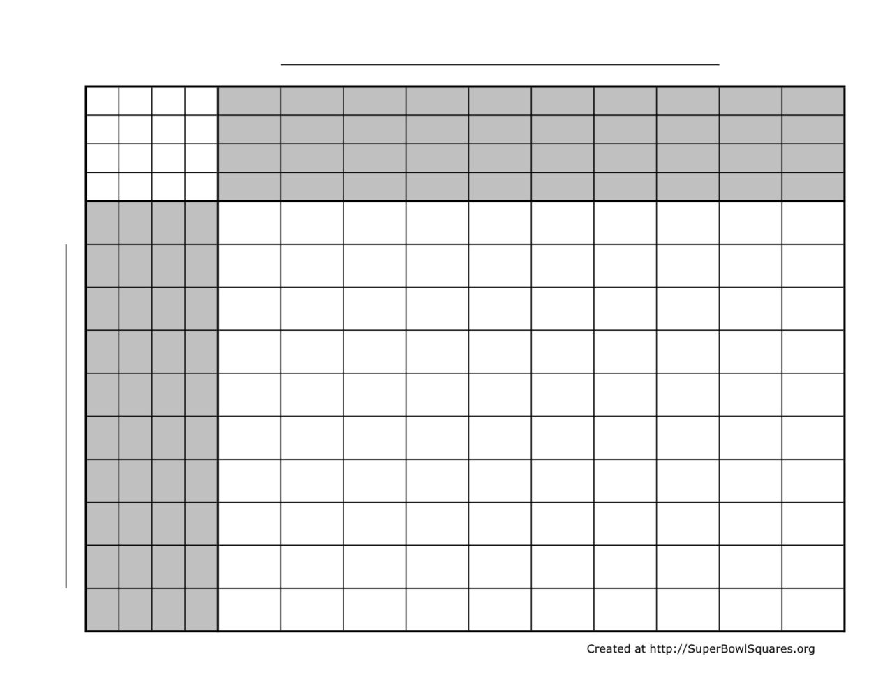 Football Squares Super Bowl Squares Play Football Squares Online In