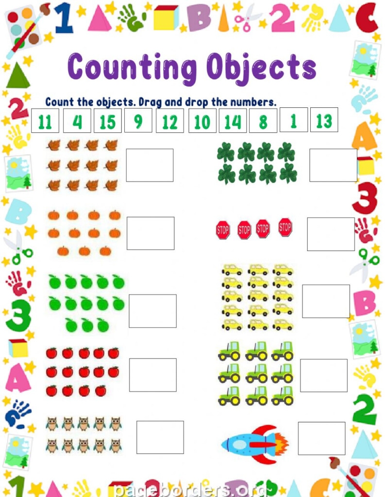 Free Addition Counting On Worksheets CountingWorksheets
