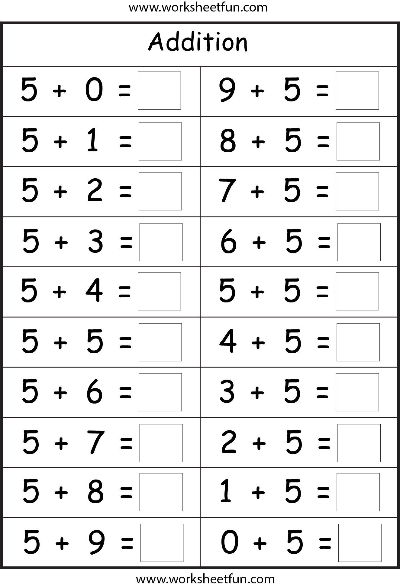 Free Addition Printables Free Printable Templates Vrogue co